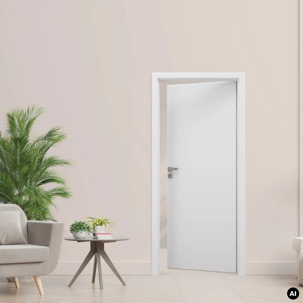 Ościeżnica regulowana z kątownikiem ORS10 Invado 95-114 Lewa 80 cm Bezprzylgowa, 100057725, Ościeżnica, Norma Decor, Invado