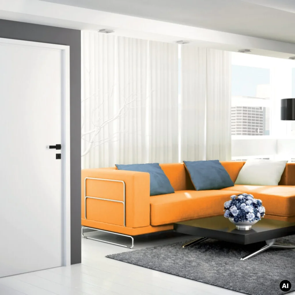 Ościeżnica regulowana z kątownikiem ORS10 Invado 95-114 Lewa 80 cm Bezprzylgowa, 100057725, Ościeżnica, Norma Decor, Invado