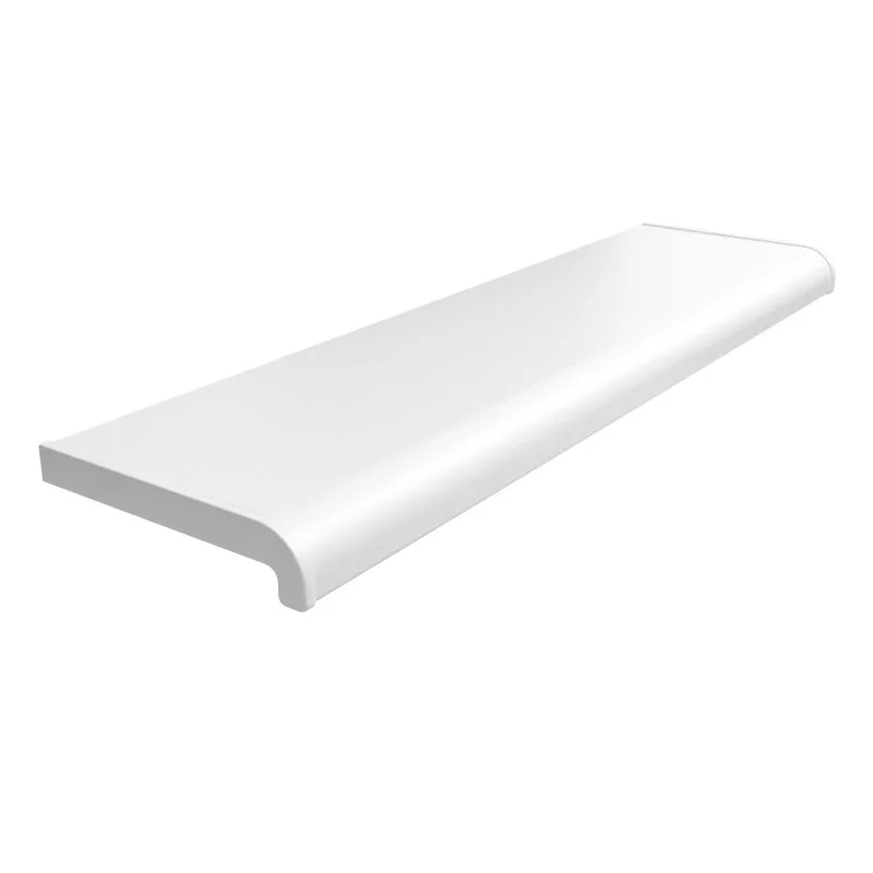 Parapet komorowy PCV Softline 150 mm Biały, 800.9016.150.01