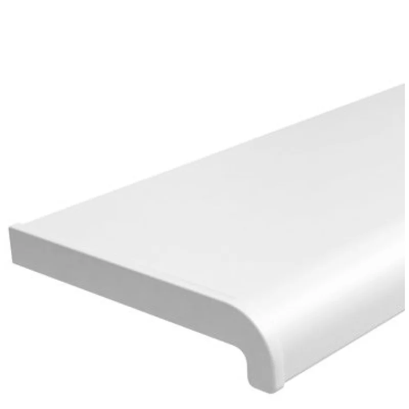 Zakończenie BIAŁE do parapetu komorowego PCV Softline, 800