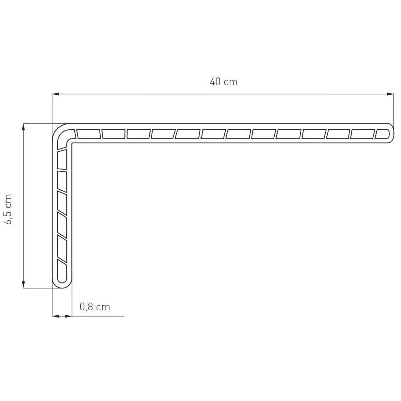 Nakładka renowacyjna komorowa Biała, 800.9016.400.00.NK.00