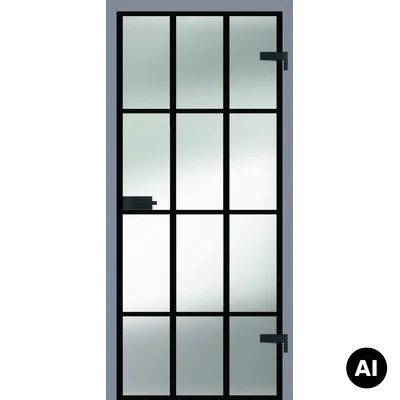 Drzwi Szklane LUMEN LOFT V2