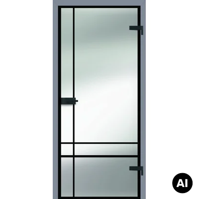 Drzwi Szklane LUMEN LOFT V3