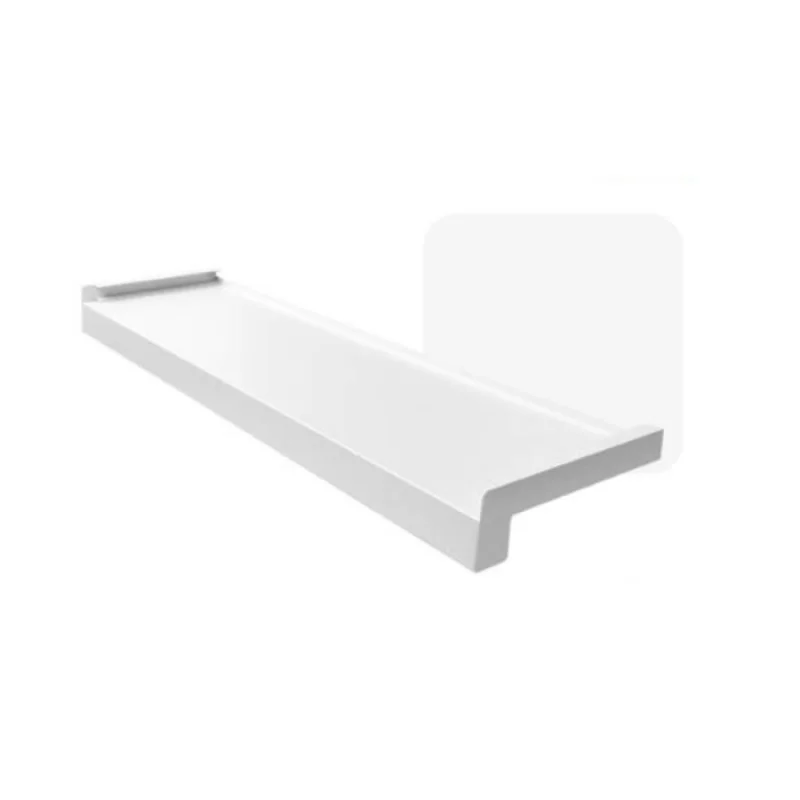 Parapet zewnętrzny stalowy Standard 100-400mm Biały, 800.9