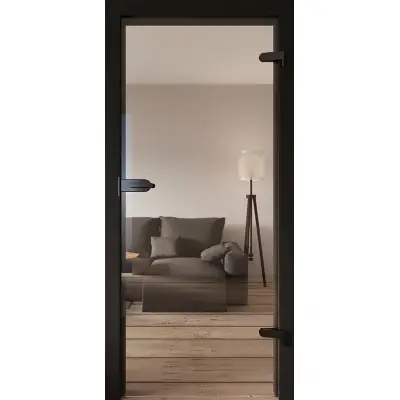 Drzwi Szklane Galla 1 szyba przeźroczysta