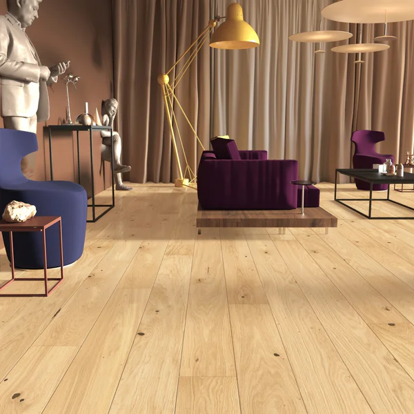 Podłoga drewniana Dąb Oat Cookies Grande Naturalny 14 mm, 