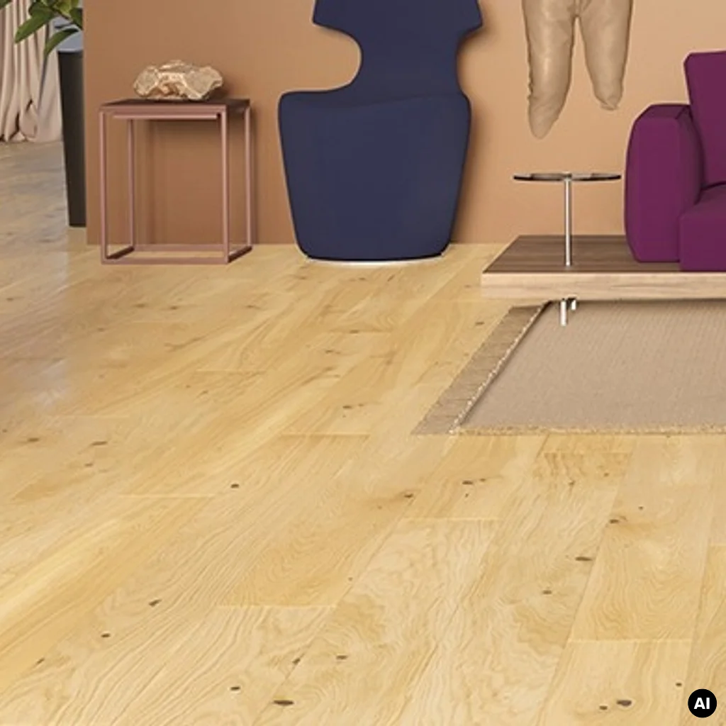 Podłoga drewniana Dąb Oat Cookies Grande 14 mm, 1WG000914, Deska barlinecka, Smaki Życia, Barlinek