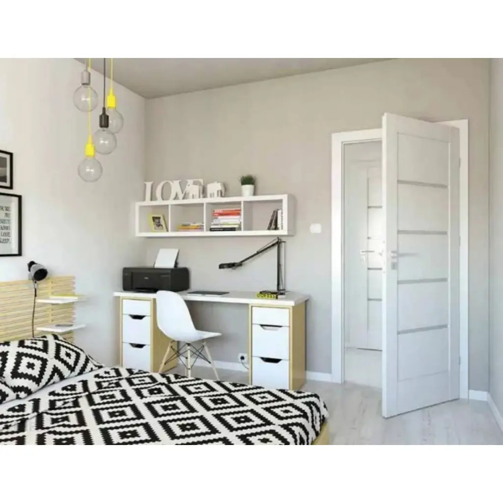 Drzwi Porta Verte Home G.0 prawe 80 bezprzylgowe, SPAHG00P08DBI0AMUKA000, drzwi wewnętrzne, Porta Verte HOME G, PORTA