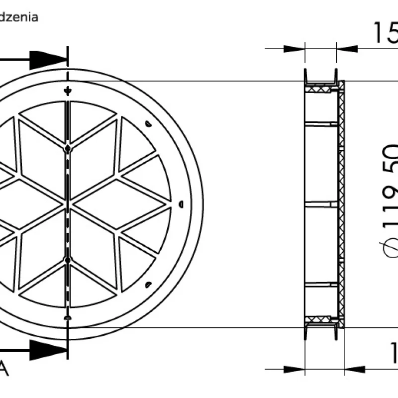 Filtr NovaAir do nawiewnika ściennego antysmogowy antyalerg