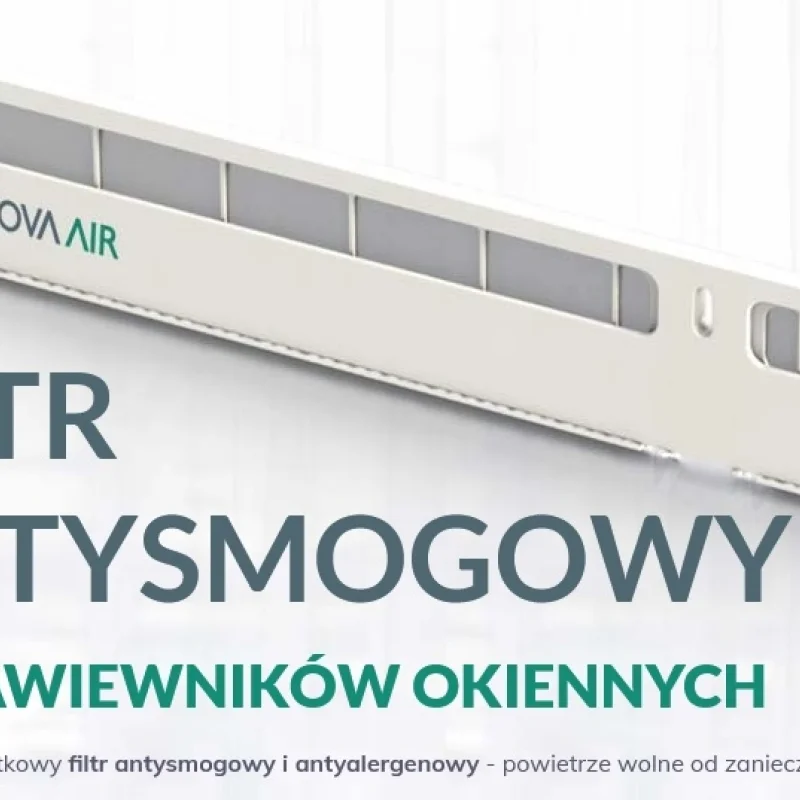 Filtr NovaAir do nawiewnika okiennego Standard antysmogowy a