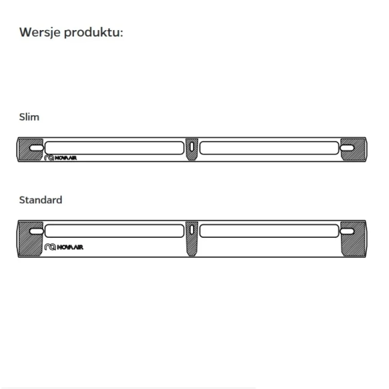 Filtr NovaAir do nawiewnika okiennego Slim antysmogowy antya
