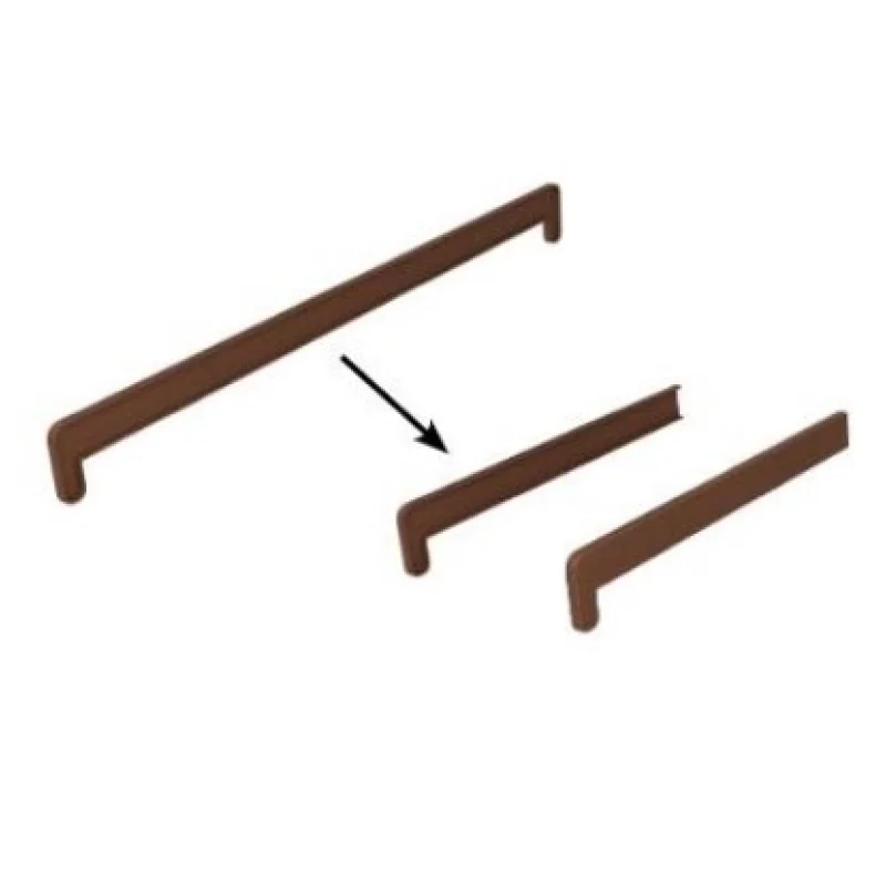 Zakończenie ORZECH do parapetu wewnętrznego komorowego PCV