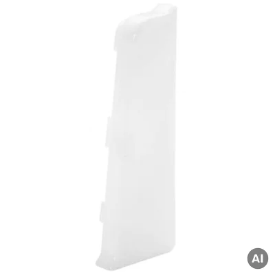 Indo zakończenie prawe Biały Połysk, 5905167727157