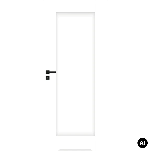 Drzwi Estra 5 przylgowe WC prawe 80cm, 5901316084744