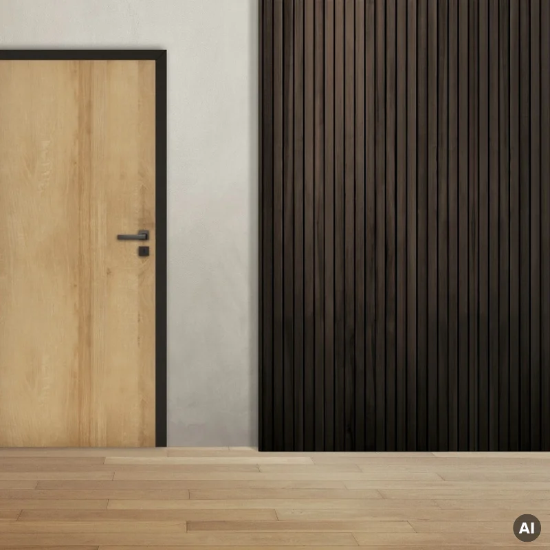 Komplet Drzwi + Ościeżnica regulowana Invado Loft lewe 80