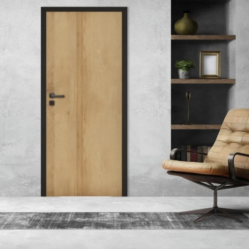 Komplet Drzwi + Ościeżnica regulowana Invado Loft prawe 80