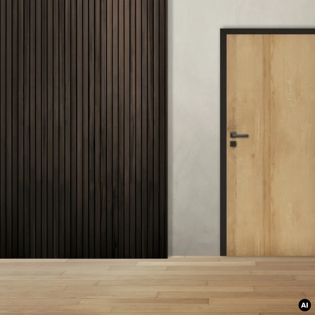 Komplet Drzwi + Ościeżnica regulowana Invado Loft prawe 80 cm bezprzylgowe , 100063796, Drzwi wewnętrzne, Invado Loft, Invado