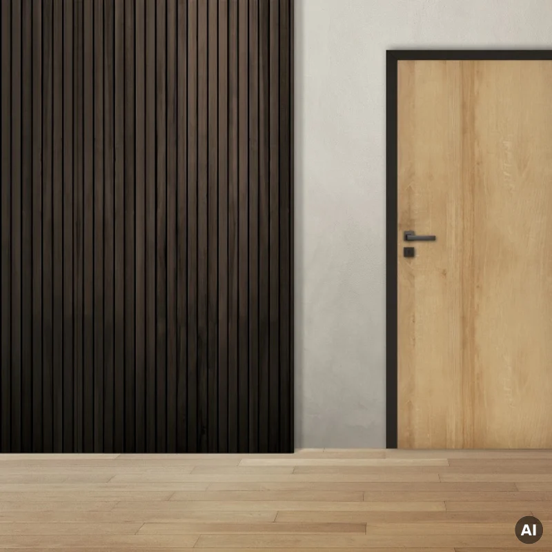 Komplet Drzwi + Ościeżnica regulowana Invado Loft prawe 80