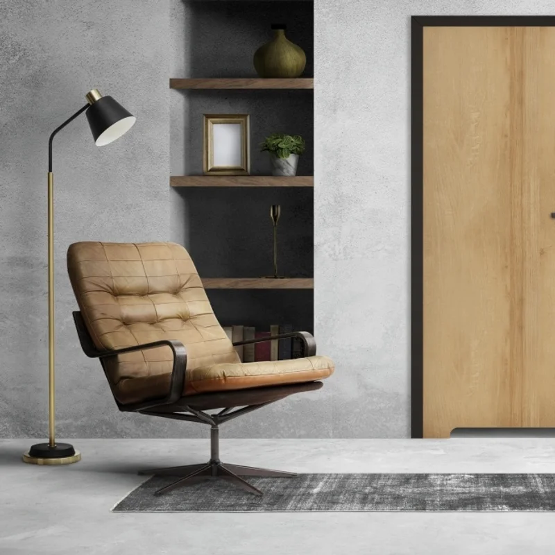 Komplet Drzwi + Ościeżnica regulowana Invado Loft lewe 80c