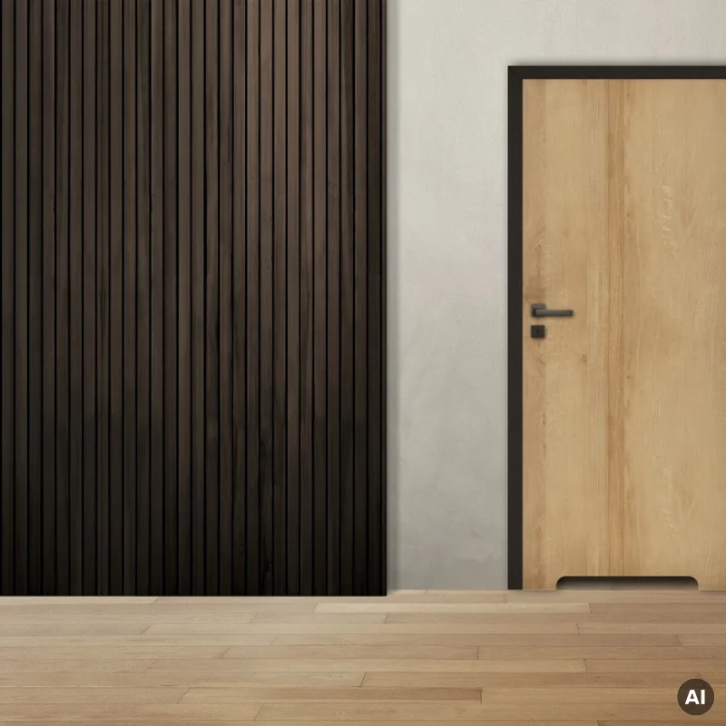 Komplet Drzwi + Ościeżnica regulowana Invado Loft prawe 80