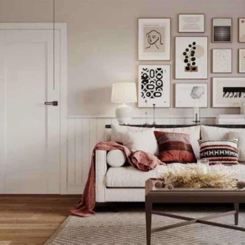 Drzwi Estra 5 przylgowe WC prawe 70cm, 5901316084706 - 5