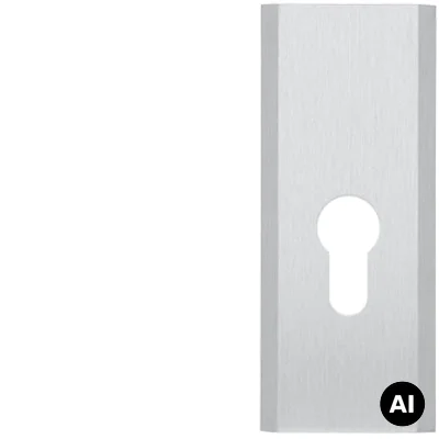 Szyld Axa do klamki Alaska Arrow Flex Premium INOX, 5907614557393