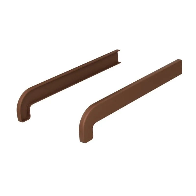 Zakończenie Orzech do parapetu komorowego PCV Softline, 800