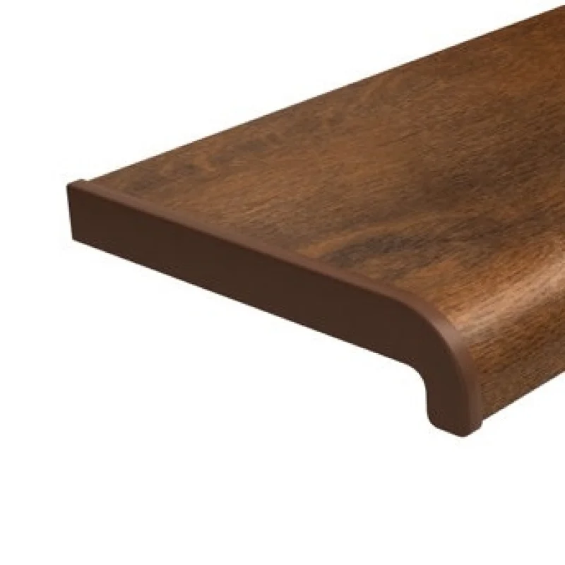 Zakończenie Orzech do parapetu komorowego PCV Softline, 800