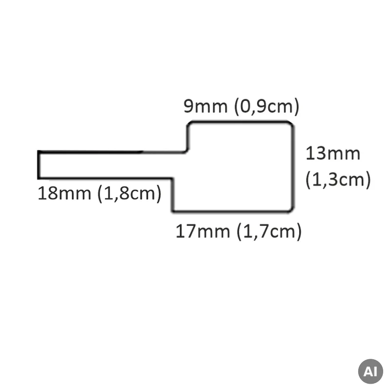 Listwa zakończeniowa Bute Prawa Biała S, 120041529 - 3