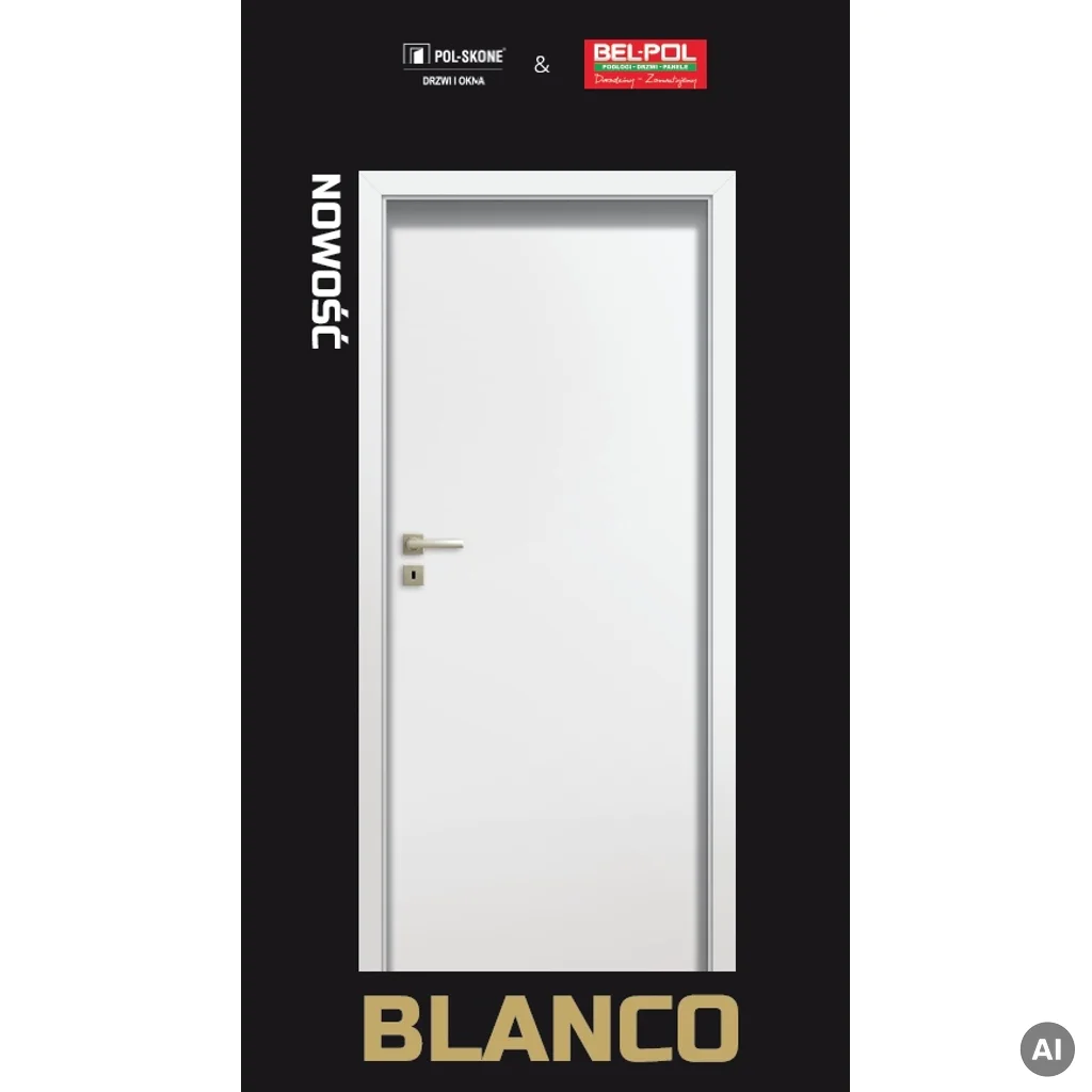 Drzwi Blanco Alto Wyższe, Drzwi wewnętrzne, POL-SKONE Blanco, POL-SKONE