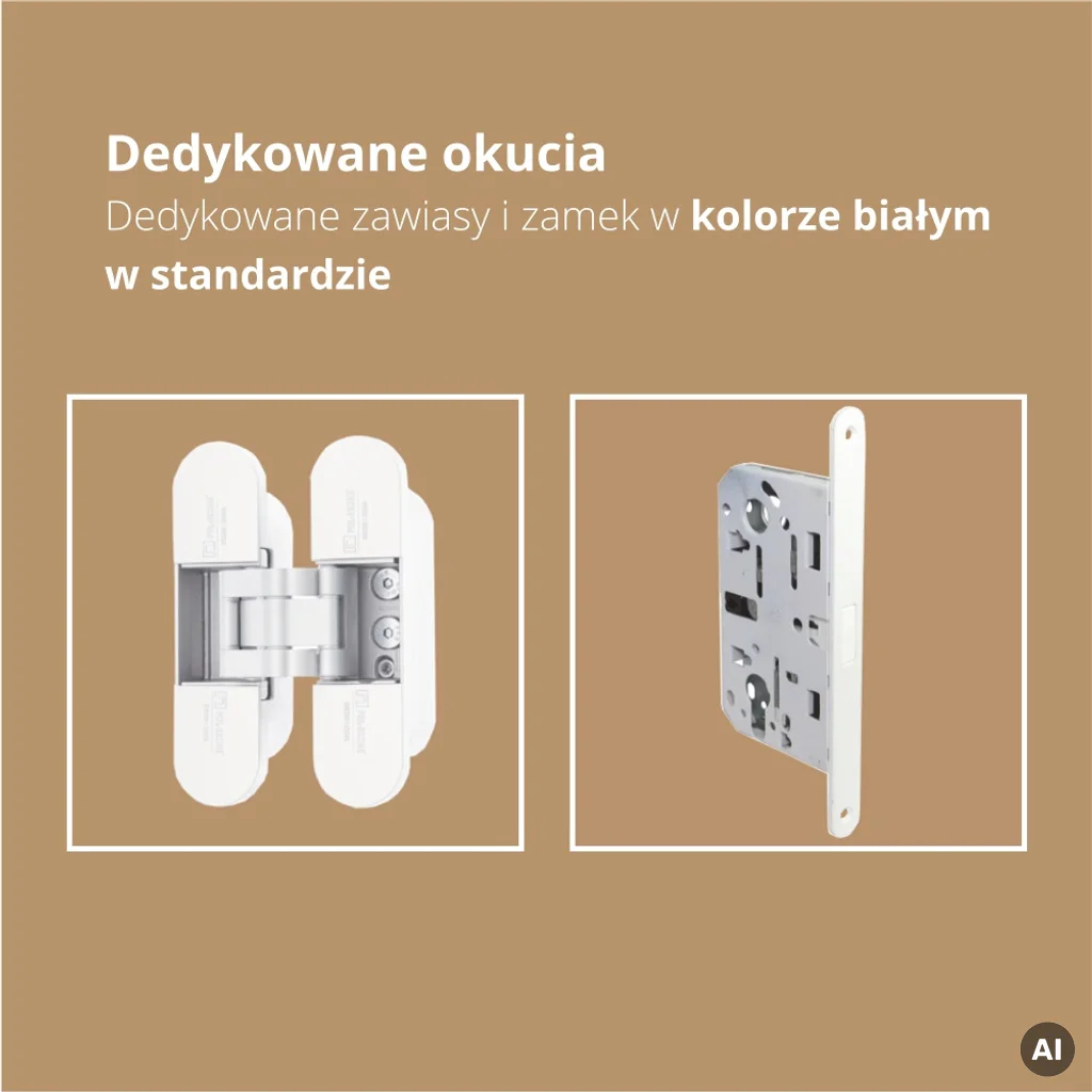 Drzwi Blanco Alto Wyższe, Drzwi wewnętrzne, POL-SKONE Blanco, POL-SKONE