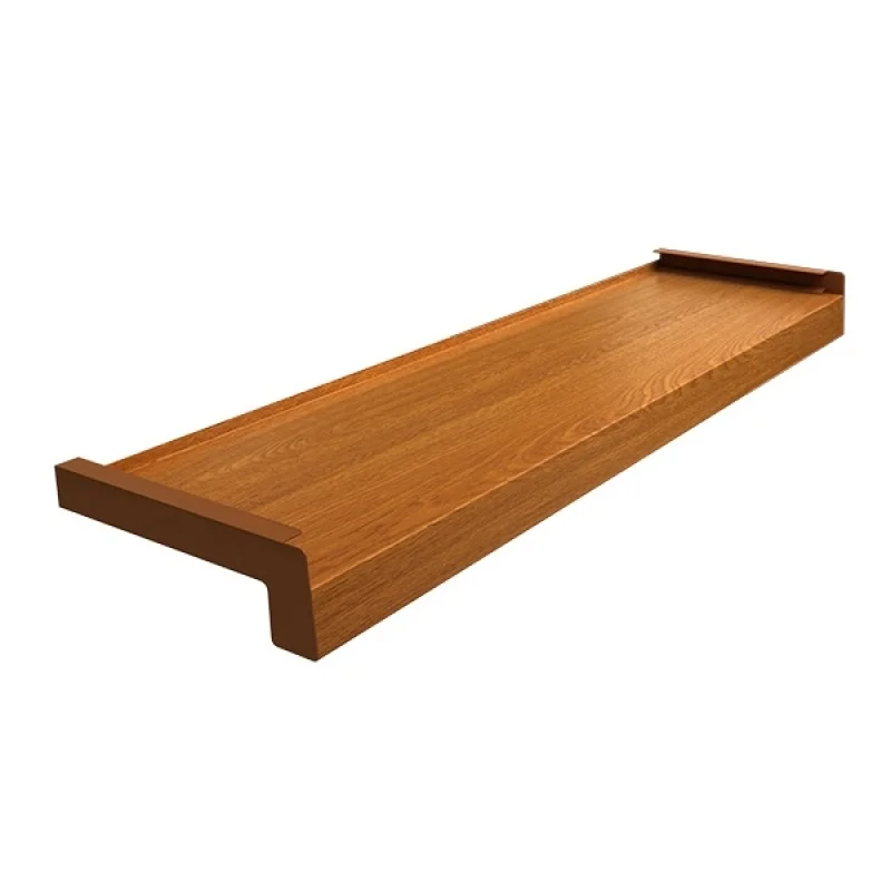 Parapet zewnętrzny stalowy Standard 100-400mm Złoty Dąb, 