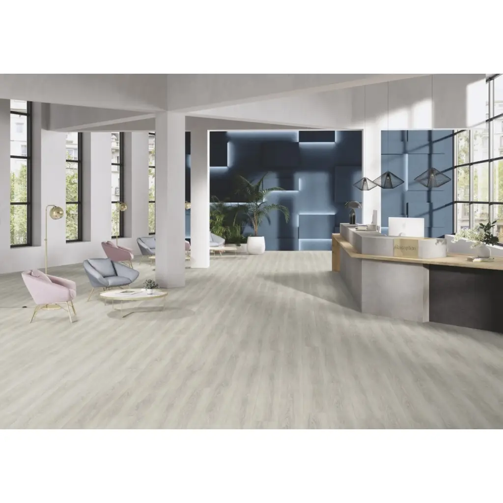 Panele winylowe SPC Dąb Charming Grey 1279 Klasa 33 6 mm, 37801279, Podłoga winylowa, Creation 55 Rigid Acoustic 19 dB, Gerflor
