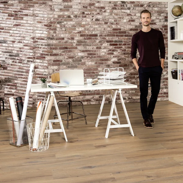 Panele winylowe SPC LVT Cedar Brown Ciemny 6 mm Klasa 33, 37