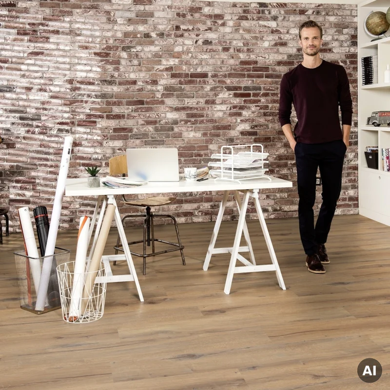 Panele winylowe SPC LVT Cedar Brown 0850 Klasa 33 6 mm, 3778