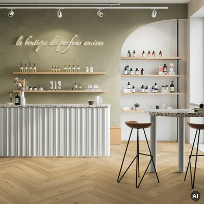 Panele winylowe SPC LVT Ballerina Herringbone 0347 Klasa 33 6 mm, 37970347