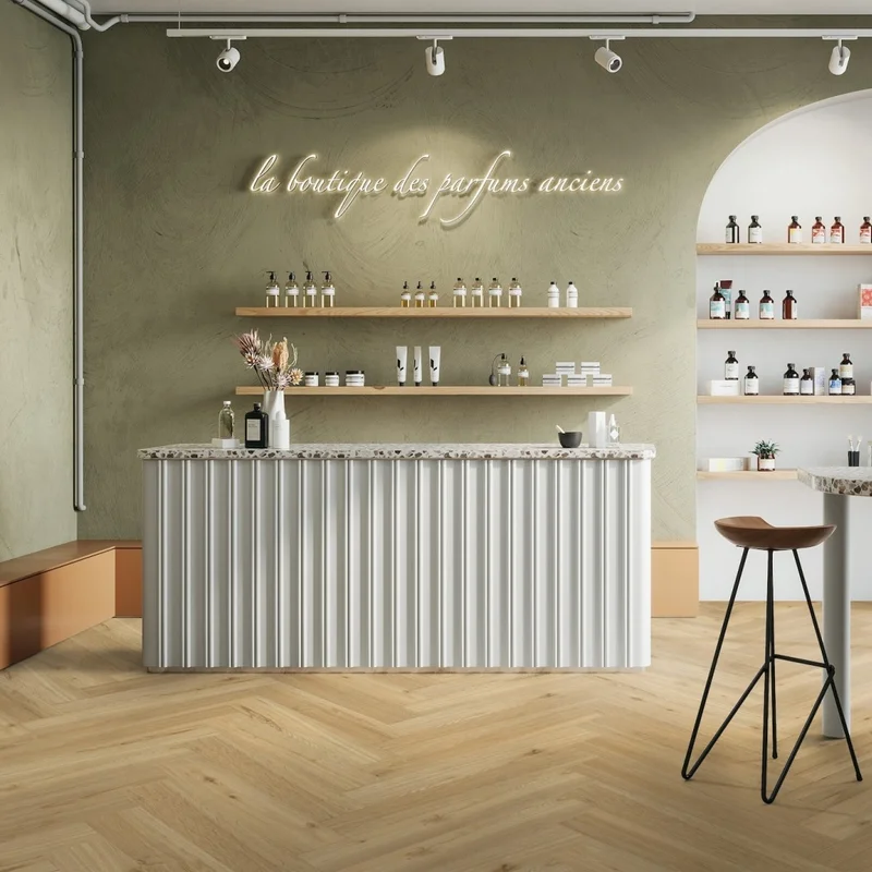 Panele winylowe SPC LVT Ballerina Herringbone 0347 Klasa 33