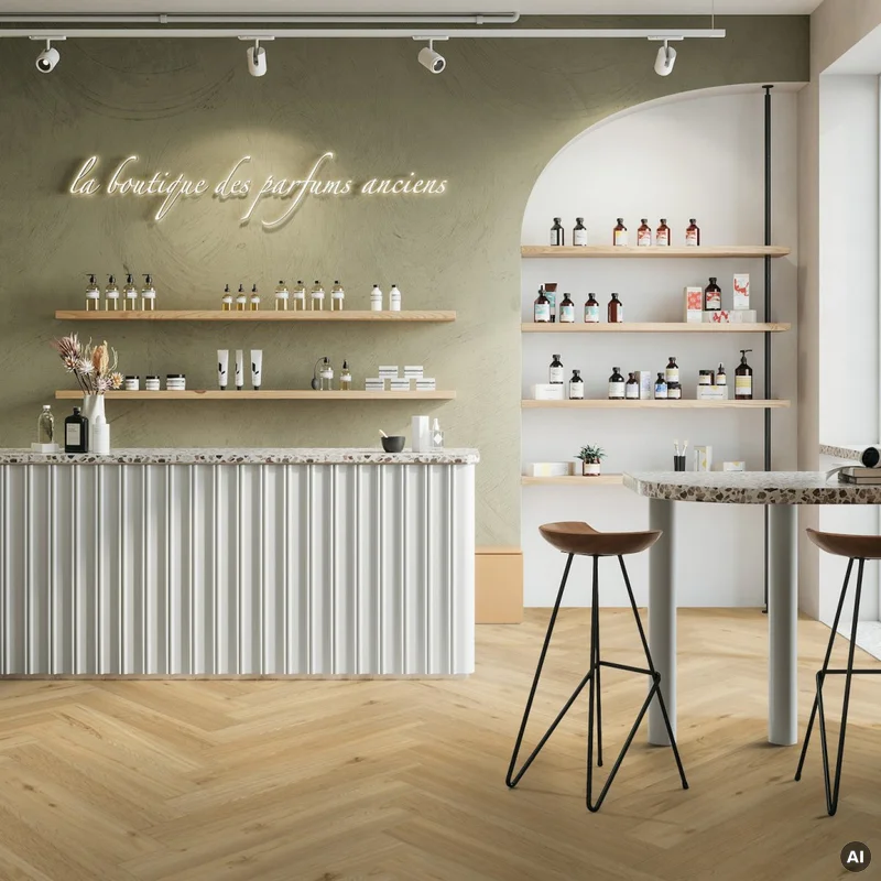 Panele winylowe SPC LVT Ballerina Herringbone 0347 Klasa 33