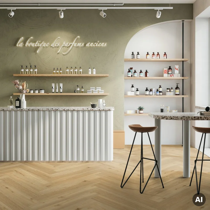 Panele winylowe SPC LVT Ballerina Herringbone 0347 Klasa 33