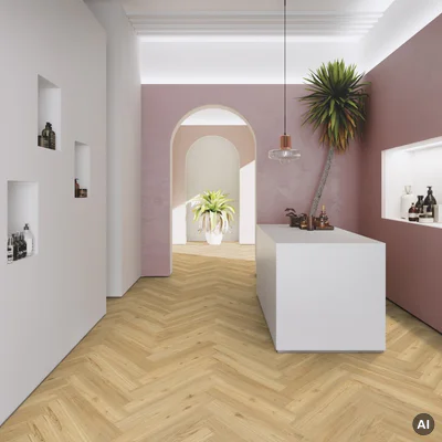 Panele winylowe SPC LVT Ballerina Herringbone 0347 Klasa 33 6 mm, 37970347