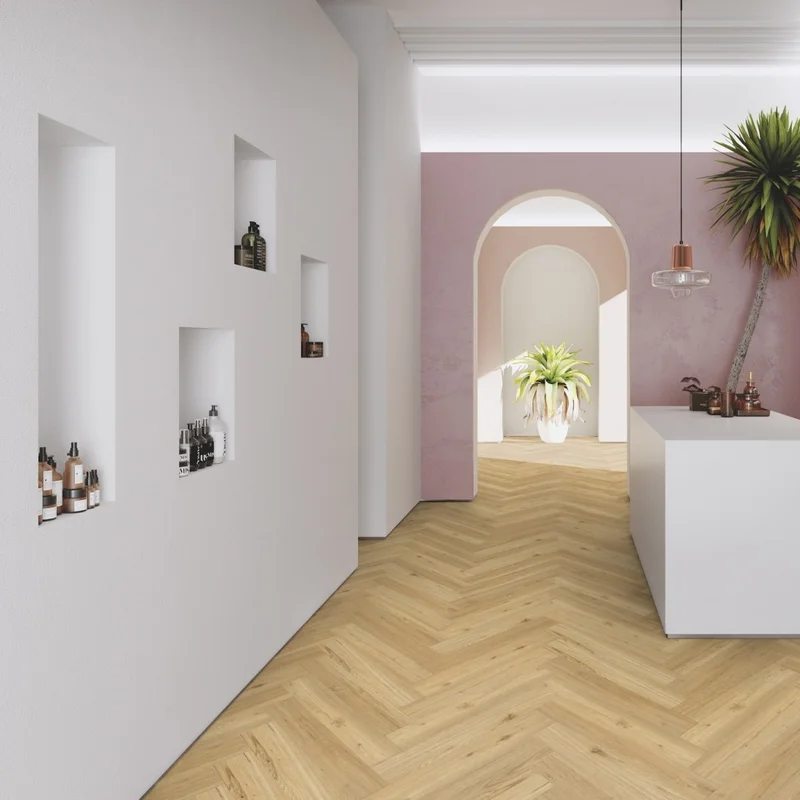 Panele winylowe SPC LVT Ballerina Herringbone 0347 Klasa 33