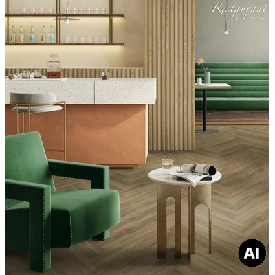 Panele winylowe SPC LVT Quartet Herringbone 0503 Klasa 33 6 mm, 37970503