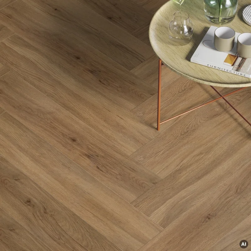 Panele winylowe SPC LVT Quartet Herringbone 0503 Klasa 33 6
