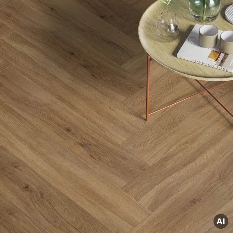 Panele winylowe SPC LVT Quartet Herringbone 0503 Klasa 33 6