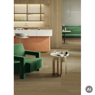 Panele winylowe SPC LVT Dąb Lounge Chestnut 6 mm Klasa 33, 37851274