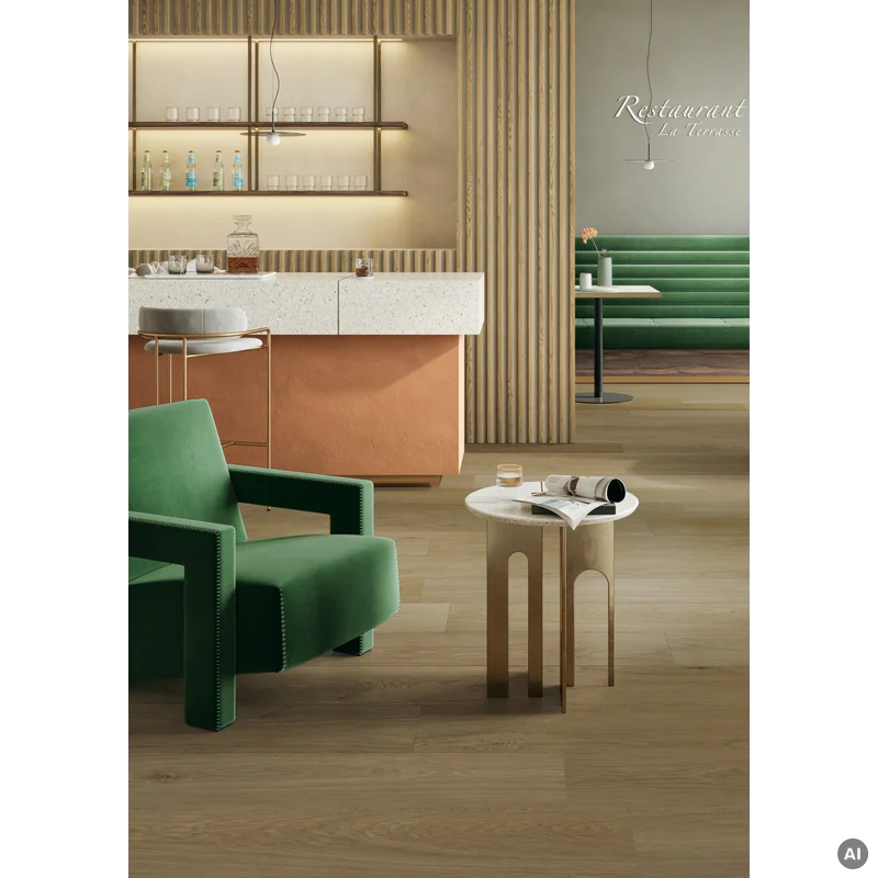 Panele winylowe SPC LVT Dąb Lounge Chestnut 1274 Klasa 33 6