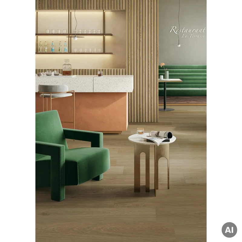 Panele winylowe SPC LVT Dąb Lounge Chestnut 1274 Klasa 33 6