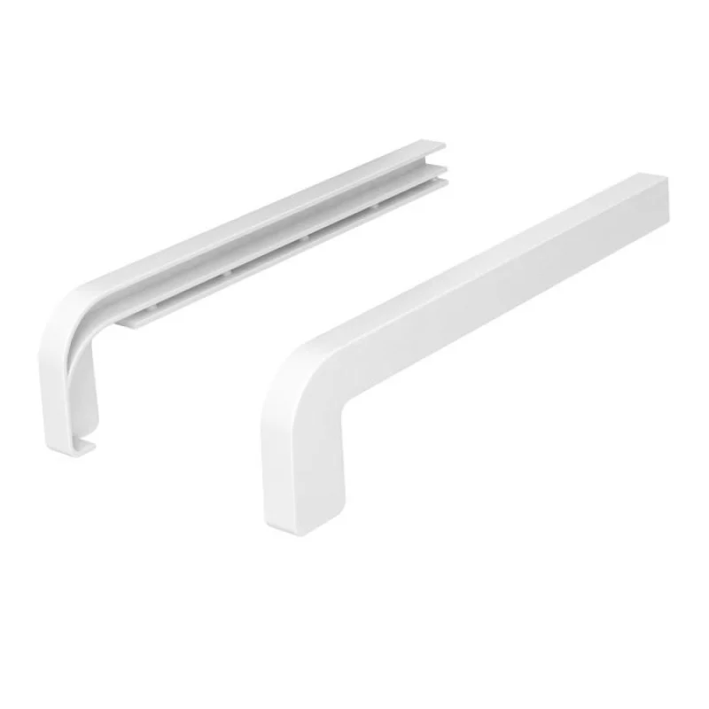 Zakończenia BIAŁE 300mm do parapetu zewnętrznego Standard