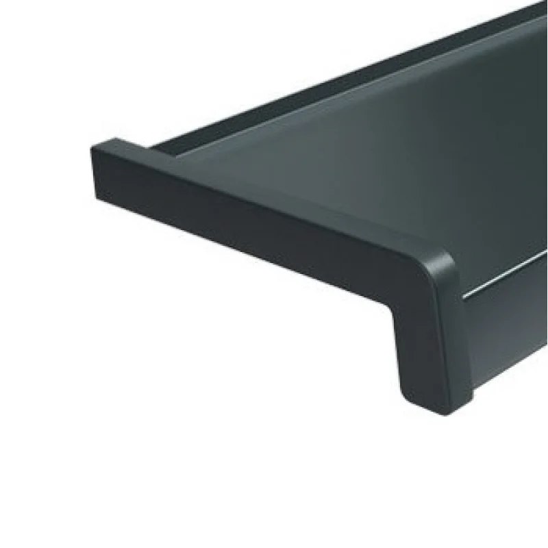 Zakończenia ANTRACYT RAL 7016 300mm do parapetu zewnętrzne