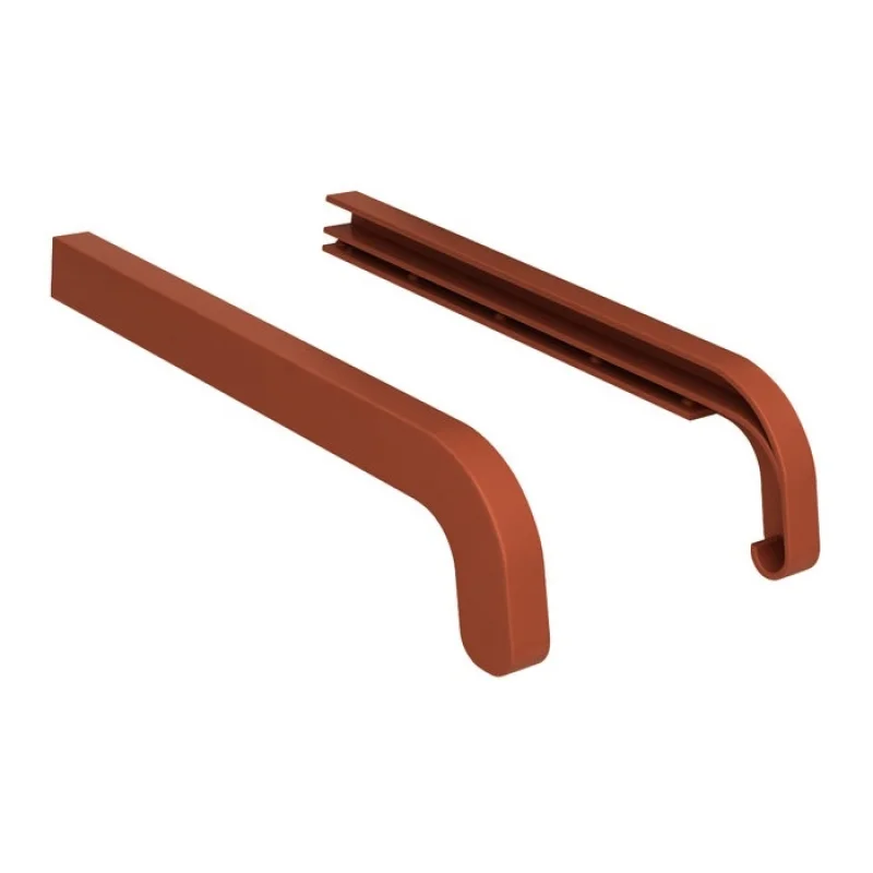 Zakończenia CEGŁA RAL 8004 350mm do parapetu zewnętrznego